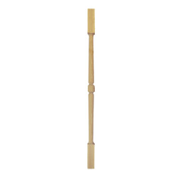 Balustre tourné en hêtre 4