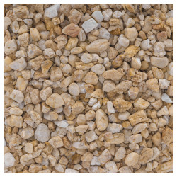 Gravier Mediterrané rose beige 5-12 mm 20 kg COBO GARDEN