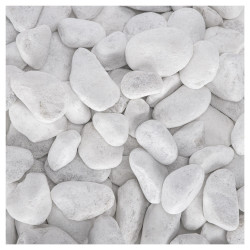 Mini big bag Gravier Carrara en marbre blanc 40-60 mm 450 kg COECK