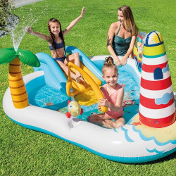 Aire de jeux gonflable Fishing Fun INTEX Aire de jeux gonflable Fishing Fun INTEX