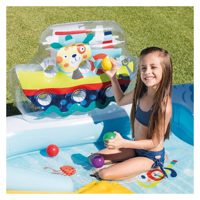 Aire de jeux gonflable Fishing Fun INTEX Aire de jeux gonflable Fishing Fun INTEX