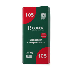 Colle pour blocs cellulaires 25 kg COECK