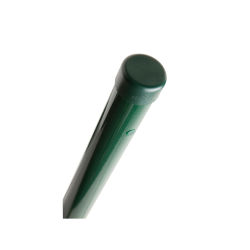 Poteau tubulaire sans guide-fils vert Ø 48 mm x 240 cm GIARDINO