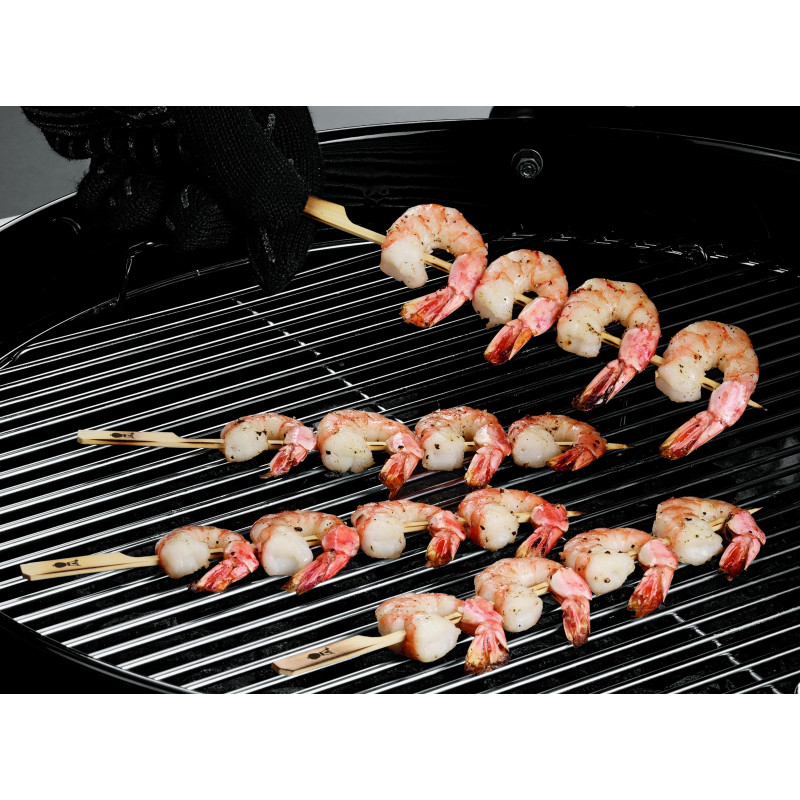 Brochettes en bambou 24,7 cm — 25 pièces – Idéal pour le barbecue | WEBER Brochettes en bambou 24,7 cm — 25 pièces – Idéal pour le barbecue | WEBER