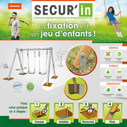 Kit de fixation universel pour portique SECUR'IN