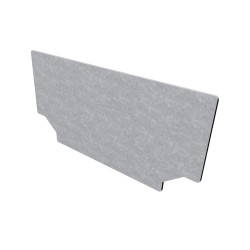 Plaque d'extrémité pour caniveau 6 cm
