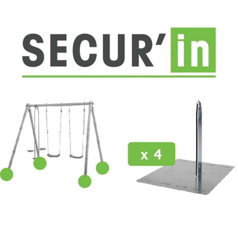 Kit de fixation universel pour portique SECUR'IN