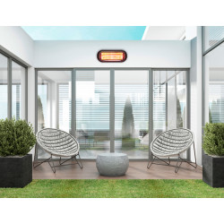 Chauffage de terrasse électrique Eros 2000 W | PRACTO GARDEN Chauffage de terrasse électrique Eros 2000 W | PRACTO GARDEN