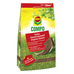 Engrais pour gazon Turbo 5 kg COMPO