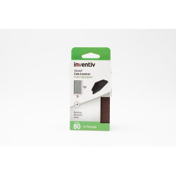 Patin abrasif auto-agrippant grain 80 5 pièces INVENTIV