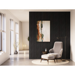 Lambris revêtu Decowall Acoustic Advanced chêne lave 260 x 30 x 3 Lambris revêtu Decowall Acoustic Advanced chêne lave 260 x 30 x 3
