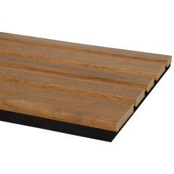 Lambris Decowall Mélange Acoustique Chêne Bronze 260 x 30 cm CANDO | CANDO