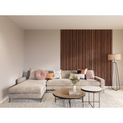 Lambris Acoustic Blend Noyer – Ambiance Chaleureuse | CANDO Lambris Acoustic Blend Noyer – Ambiance Chaleureuse | CANDO