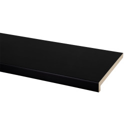 Appui de fenêtre noir 250 x 20 x 2