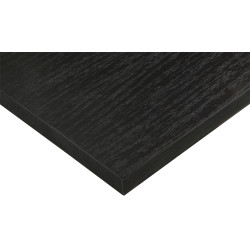 Panneau de meuble noir 120 x 40 x 1