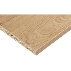 Panneau de meuble chêne chaud 250 x 40 x 1