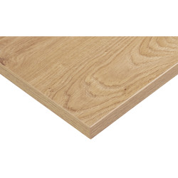 Panneau de meuble chêne chaud 120 x 30 x 1