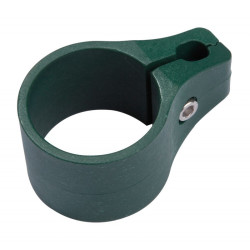 Collier de finition en plastique pour poteau rond vert GIARDINO