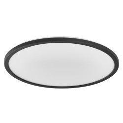 Plafonnier LED Slim connecté RGB noir 2940 lm 25 W LEDVANCE