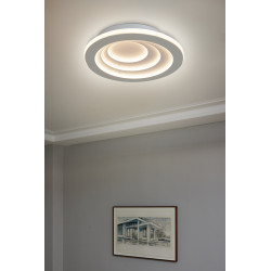 Plafonnier LED Spiral connecté blanc 1900 lm 40 W LEDVANCE Plafonnier LED Spiral connecté blanc 1900 lm 40 W LEDVANCE