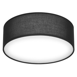 Plafonnier Paris noir Ø 30 cm E27 25 W LEDVANCE