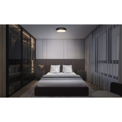 Plafonnier Paris noir Ø 48 cm E27 3 x 25 W LEDVANCE Plafonnier Paris noir Ø 48 cm E27 3 x 25 W LEDVANCE