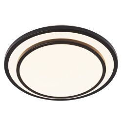 Plafonnier LED Berlin noir 2000 lm 16 W LEDVANCE