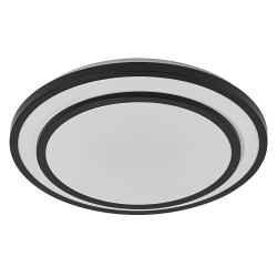 Plafonnier LED Berlin noir 2700 lm 24 W LEDVANCE