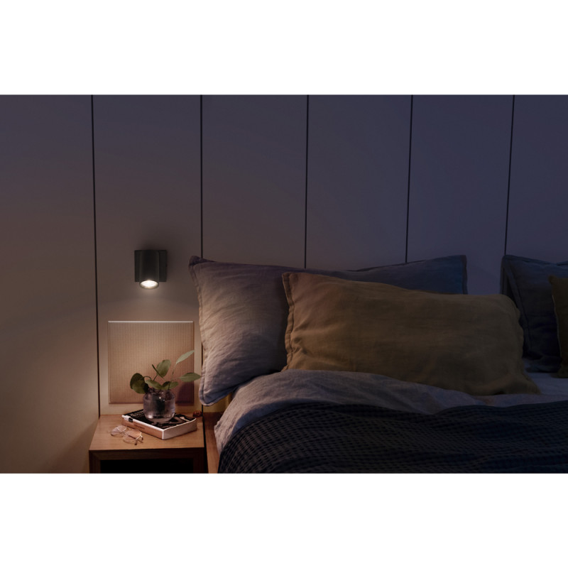 Spot LED Octagon noir GU10 3