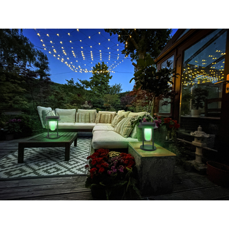 Lanterne LED Smart connectée RGB noire 3 W LEDVANCE Lanterne LED Smart connectée RGB noire 3 W LEDVANCE