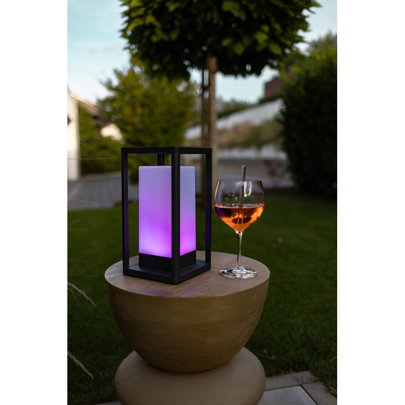 Lampe de table Smart connectée RGB noire 5 W LEDVANCE Lampe de table Smart connectée RGB noire 5 W LEDVANCE