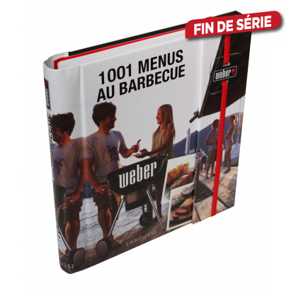 Livre "1001 menus au barbecue" WEBER
