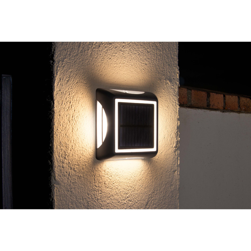 Spot LED solaire Utili carré 1 Spot LED solaire Utili carré 1