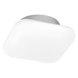 Plafonnier LED pour salle de bain Aqua carré blanc connecté 1200 lm 12 W LEDVANCE