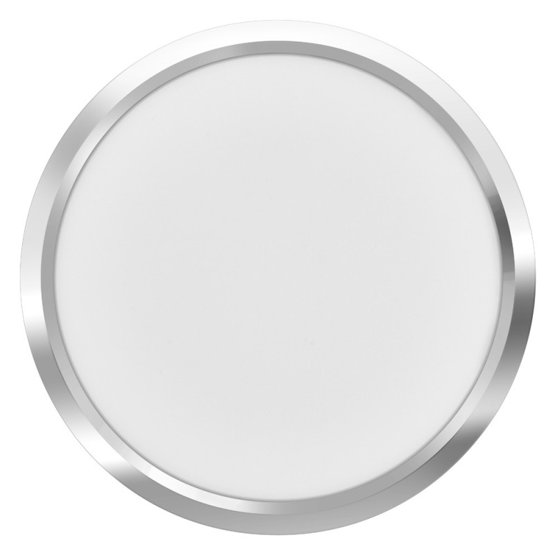 Plafonnier LED pour salle de bain Disc chrome connecté 2100 lm 16 W LEDVANCE Plafonnier LED pour salle de bain Disc chrome connecté 2100 lm 16 W LEDVANCE