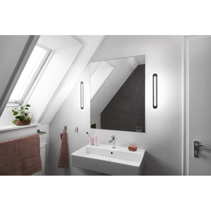 Applique LED pour salle de bain Bath noire connectée 1200 lm 13 W LEDVANCE Applique LED pour salle de bain Bath noire connectée 1200 lm 13 W LEDVANCE