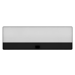 Armature LED Frameless noire 220 lm 5 W 30 x 10 cm LEDVANCE