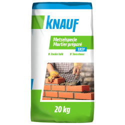 Mortier prêt à l'emploi Easy 20 kg KNAUF - Béton, mortier | KNAUF