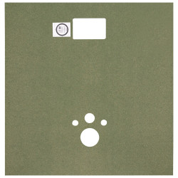 Panneau MDF hydrofuge pour WC suspendu 122 x 100 x 1