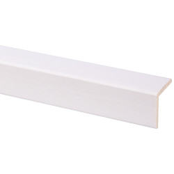 Profilé d'angle en pin blanc 270 x 4