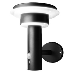 Applique extérieure LED solaire Circle noire avec détecteur de mouvement 6 W LEDVANCE