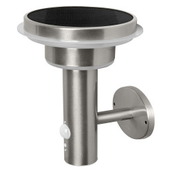 Applique extérieure LED solaire Circle grise avec détecteur de mouvement 6 W LEDVANCE