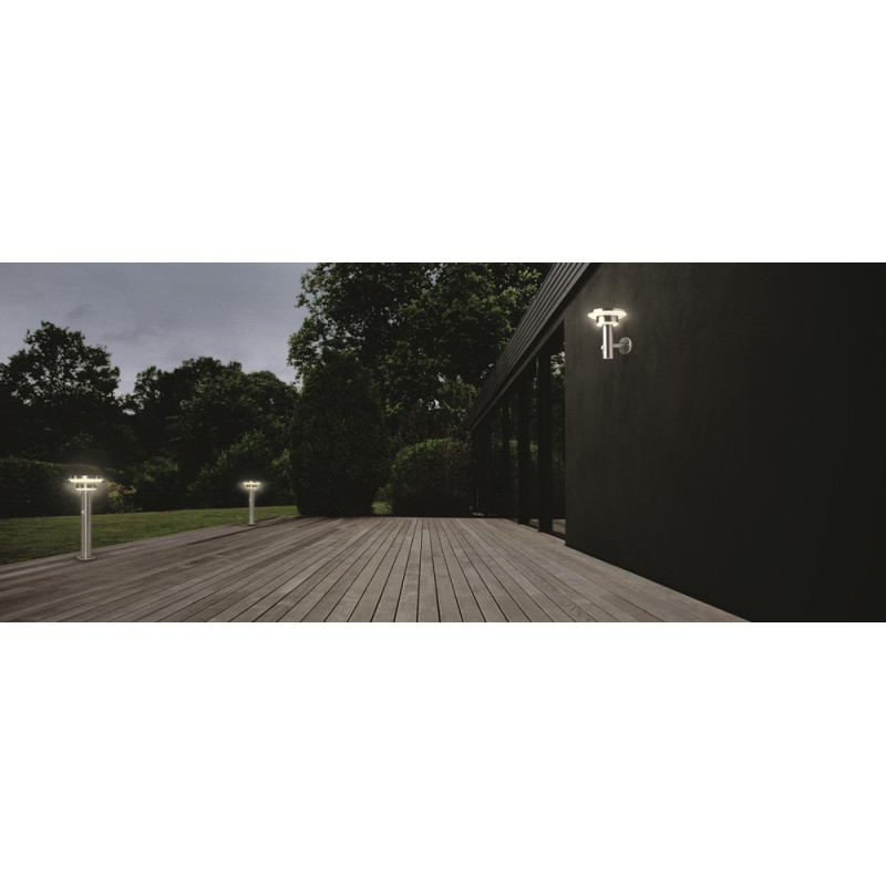 Applique extérieure LED solaire Circle grise avec détecteur de mouvement 6 W LEDVANCE