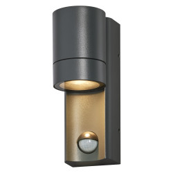 Applique extérieure Endura Isidor grise avec détecteur de mouvement GU10 35 W LEDVANCE