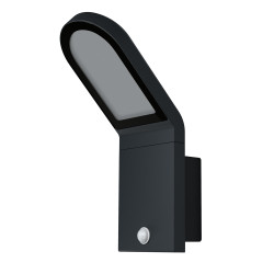 Applique extérieure LED Endura Wall noire avec détecteur de mouvement 12 W LEDVANCE