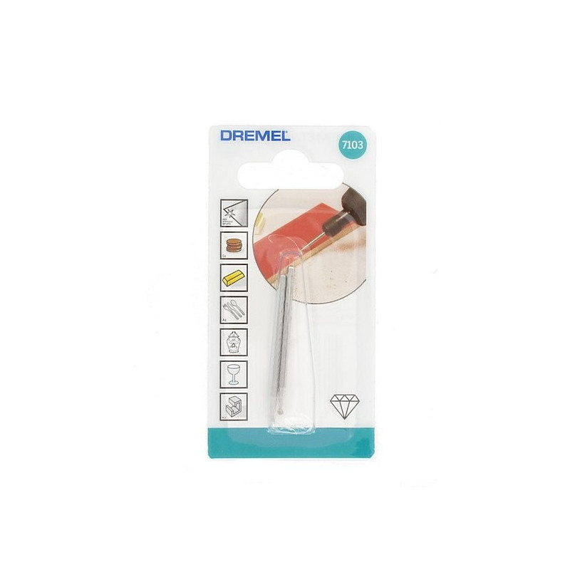 Pointe diamant DREMEL Ø 2 mm – Précision & Durabilité | DREMEL Pointe diamant DREMEL Ø 2 mm – Précision & Durabilité | DREMEL