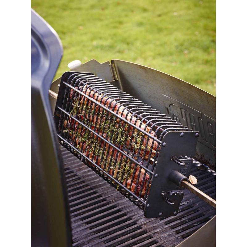 Panier Rôtissoire WEBER – Cuisson Uniforme | WEBER
 Panier Rôtissoire WEBER – Cuisson Uniforme | WEBER