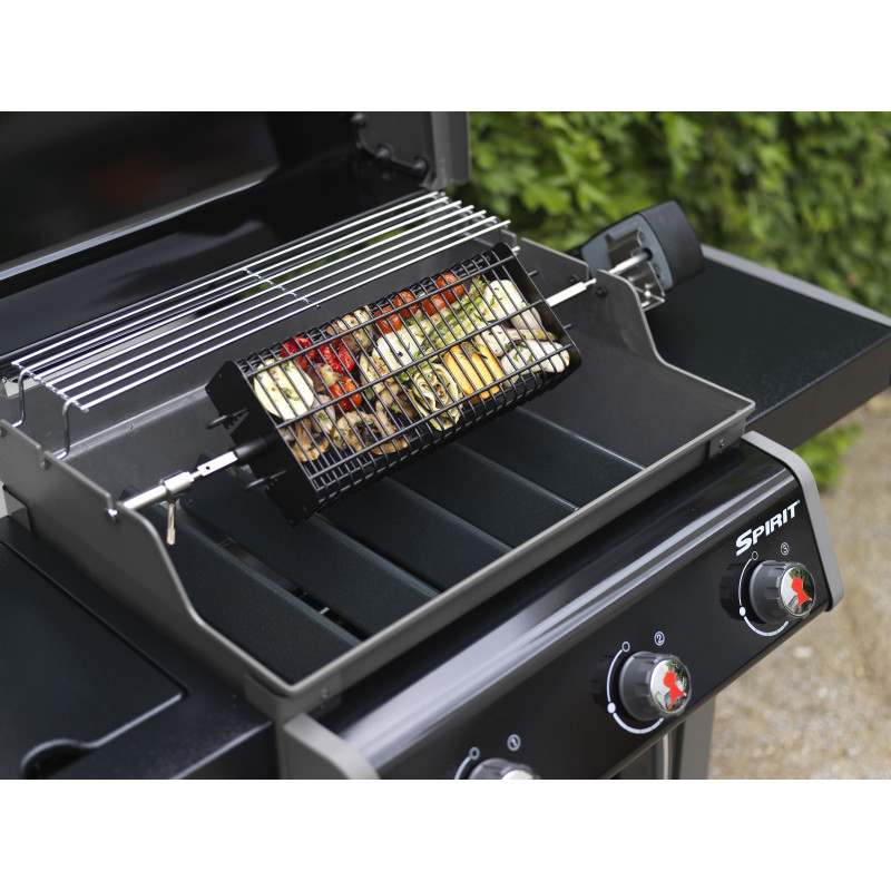 Panier Rôtissoire WEBER – Cuisson Uniforme | WEBER
 Panier Rôtissoire WEBER – Cuisson Uniforme | WEBER