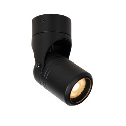 Spot extérieur Niort noir GU10 6 W LUCIDE