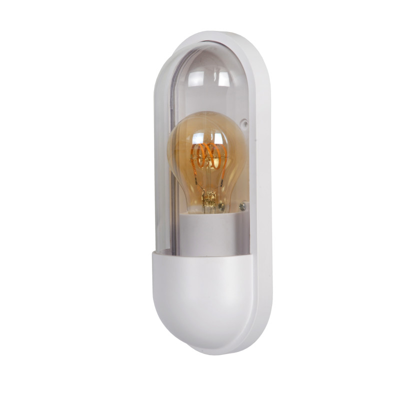 Applique extérieure Capsule blanche E27 15 W LUCIDE Applique extérieure Capsule blanche E27 15 W LUCIDE